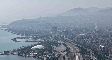 Samsun'da puslu hava