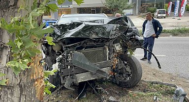Samsun'da SUV araç ile otomobil çarpıştı: 2 yaralı