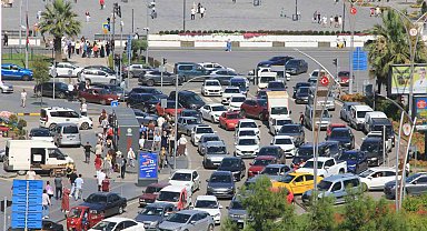 Samsun'da taşıt sayısı 555 bini aştı