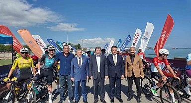 Samsun'da Uluslararası Bisiklet Turu heyecanı başladı