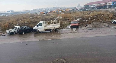 Sanayi sitelerinde ki atıl araçlar kaldırılıyor
