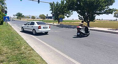 Şanlıurfa'da otomobille motosiklet çarpıştı: 1 yaralı