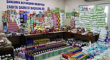 Şanlıurfa'da zabıta, market raflarını mercek altına aldı