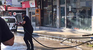Sarıkamış'ta cadde ve kaldırımlar tazyikli suyla yıkanıyor