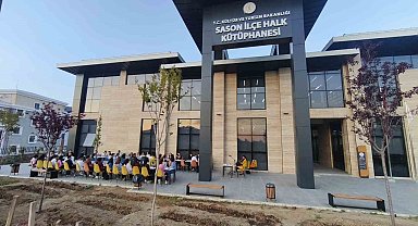 Sason kütüphanesi 6 ayda 93 bin 600 ziyaretçiye ulaştı