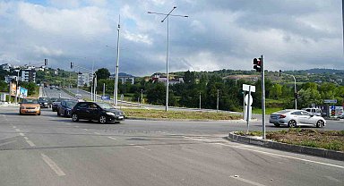 Şehir Hastanesi Kavşağı'na ışıklı önlem