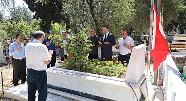 Şehit jandarma er Altun mezarı başında anıldı