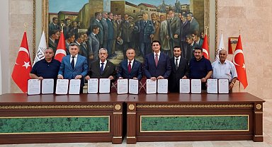 Şehitkamil'e 2 yeni tesis için imzalar atıldı