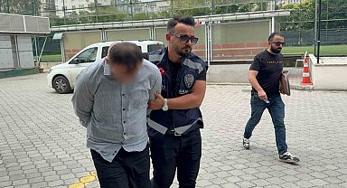 Semt pazarında genç kadına elle tacize gözaltı