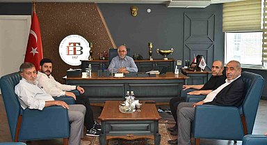 Şenol Arslan, Başkan Dumandağ ile bir araya geldi