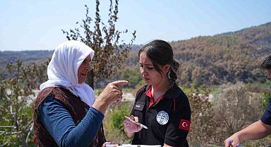 Seydikemer'de yangın sonrası Muğla Büyükşehir ekiplerinden seferberlik