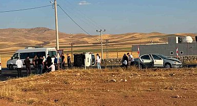 Siirt'te araçlar çarpıştı: 2 yaralı