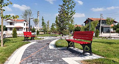 Sındırgı'da yeni yeşil alanlar yapıldı