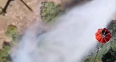 Sındırgı'daki yangına 6 uçak, 6 helikopter ve 45 arazöz ile yoğun müdahale