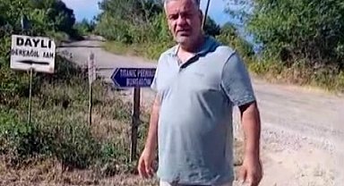 Sinop'ta 27 yıldır yapılmayan şehitlik yolu için yetkililere çağrı