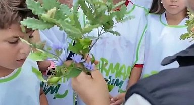 Sinop'ta minik sporculara orman sevgisi aşılandı