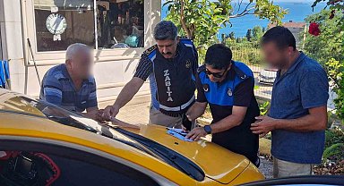 Sinop'ta ticari taksiler denetlendi