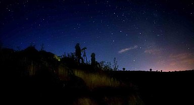 Şırnak'ta yıldızlar bu kez fotoğrafçıların objektifinden görüntülendi
