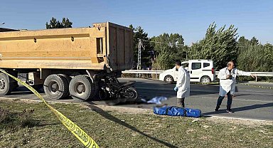 Sivas'ta motosiklet kazası: 1 ölü