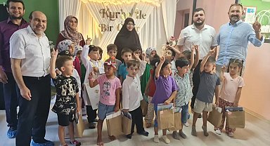 Söke'de minik öğrencilerin hatim sevinci