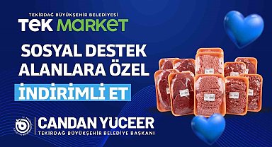 Sosyal destek alanlara özel indirimli et