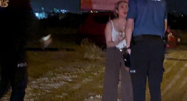 Stüdyo bahçesinde darp edilen kadını polis kurtardı