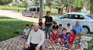 Şuhut'ta Kur'an-ı Kerim kursu öğrencileri piknikte buluştu
