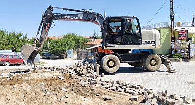 Sungurlu'da asfalt çalışmaları tam gaz devam ediyor
