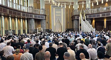 Taksim Camii'nde 30 Ağustos Zafer Bayramı dolayısıyla mevlit okutuldu