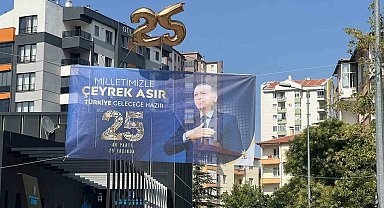 Talas'ta AK Parti'nin 25. Yıldönümü'nde coşkulu kutlama