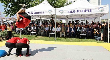Talas'taki ERVA açılışında Başkan Yalçın'a özel teşekkür