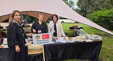 Talsi'de Alanya'nın kültürü ve yerel değerleri tanıtıldı