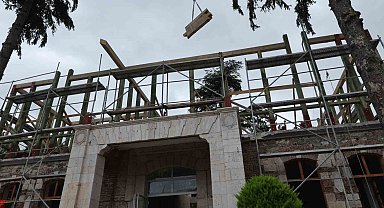 Tarihi belediye binası yeniden ayağa kaldırılıyor
