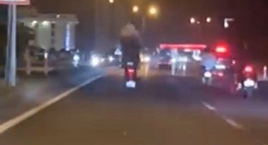 Tek tekerle gitmenin bedeli 46 bin lira oldu