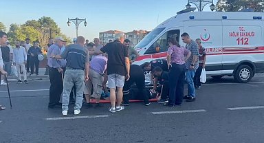 Tekirdağ'da otomobil yayalara çarptı: 2 kadın yaralandı