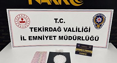 Tekirdağ'da uyuşturucu operasyonlarında 121 şüpheli hakkında işlem yapıldı