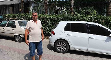 Telef olan kediyi besleyen vatandaşlardan pitbullun sahibine tepki