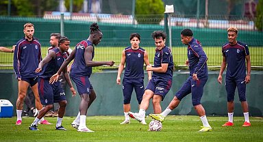 Trabzonspor, Ferencvaros maçı hazırlıklarını sürdürdü