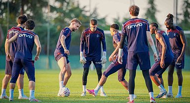 Trabzonspor, Ferencvaros maçı hazırlıklarını tamamlandı