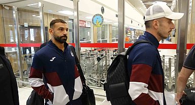Trabzonspor, Ferencvaros rövanşı için Macaristan'a gitti
