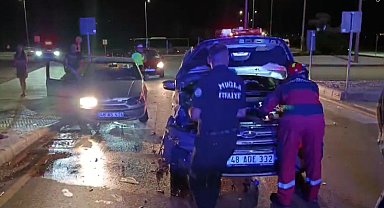 Trafik kazasında yaralanan sürücü, kızı ve torununu görmeden hastaneye gitmek istemedi