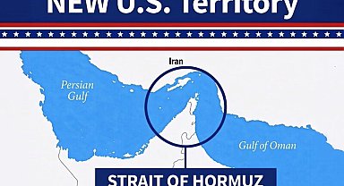 Trump'tan ikinci "Hürmüz yeni ABD toprağı" paylaşımı