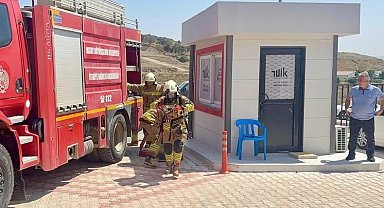 TÜİK Hatay Bölge Müdürlüğü'nde yangın eğitimi ve tahliye tatbikatı düzenlendi