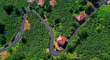 Turizme çıkan yol sıcak asfaltla buluştu