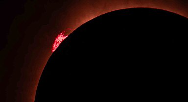 Türk astrofotoğrafçı güneş tutulmasını İspanya'da görüntüledi