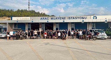 TÜVTÜRK'ün desteklediği Anadolu Dostluk Rallisi'nde ilk yarı tamamlandı