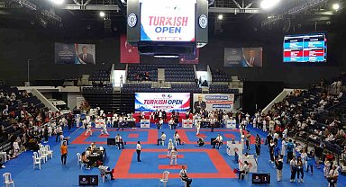 Uluslararası Turkish Open Karate Turnuvası başladı