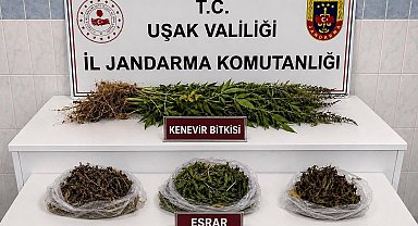 Uşak'ta kaçakçılık operasyonu