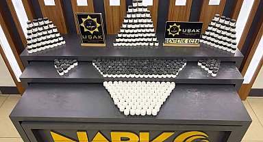 Uşak'ta uyuşturucu operasyonlarında 16 kişi tutuklandı
