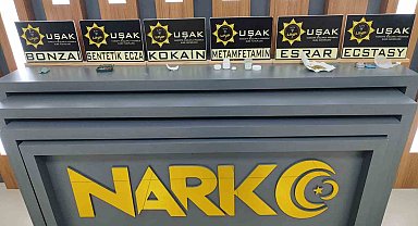 Uşak'ta uyuşturucu operasyonunda 14 şüpheli tutuklandı